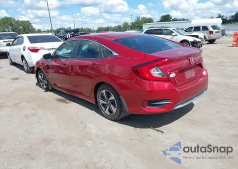 2020 Honda Civic Lx z USA, uszkodzony, nr VIN 19XFC2F63LE009943